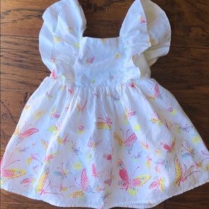 GAP EUC Butterfly Mini Dress 18-24 Months